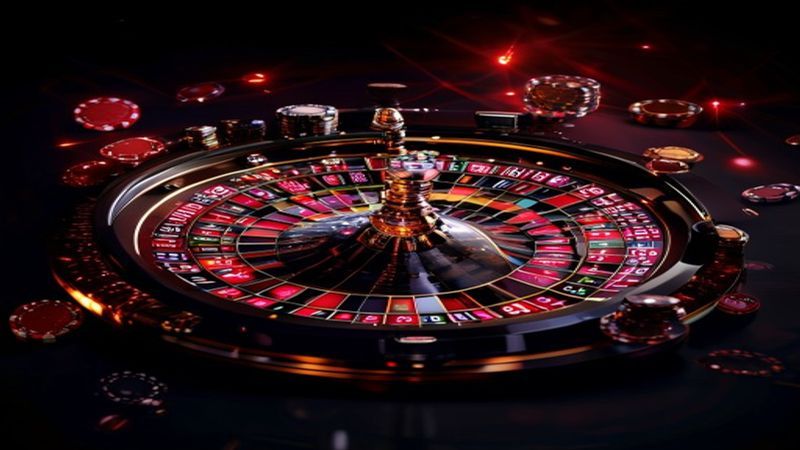 Sảnh casino M888BET với dealer người thật